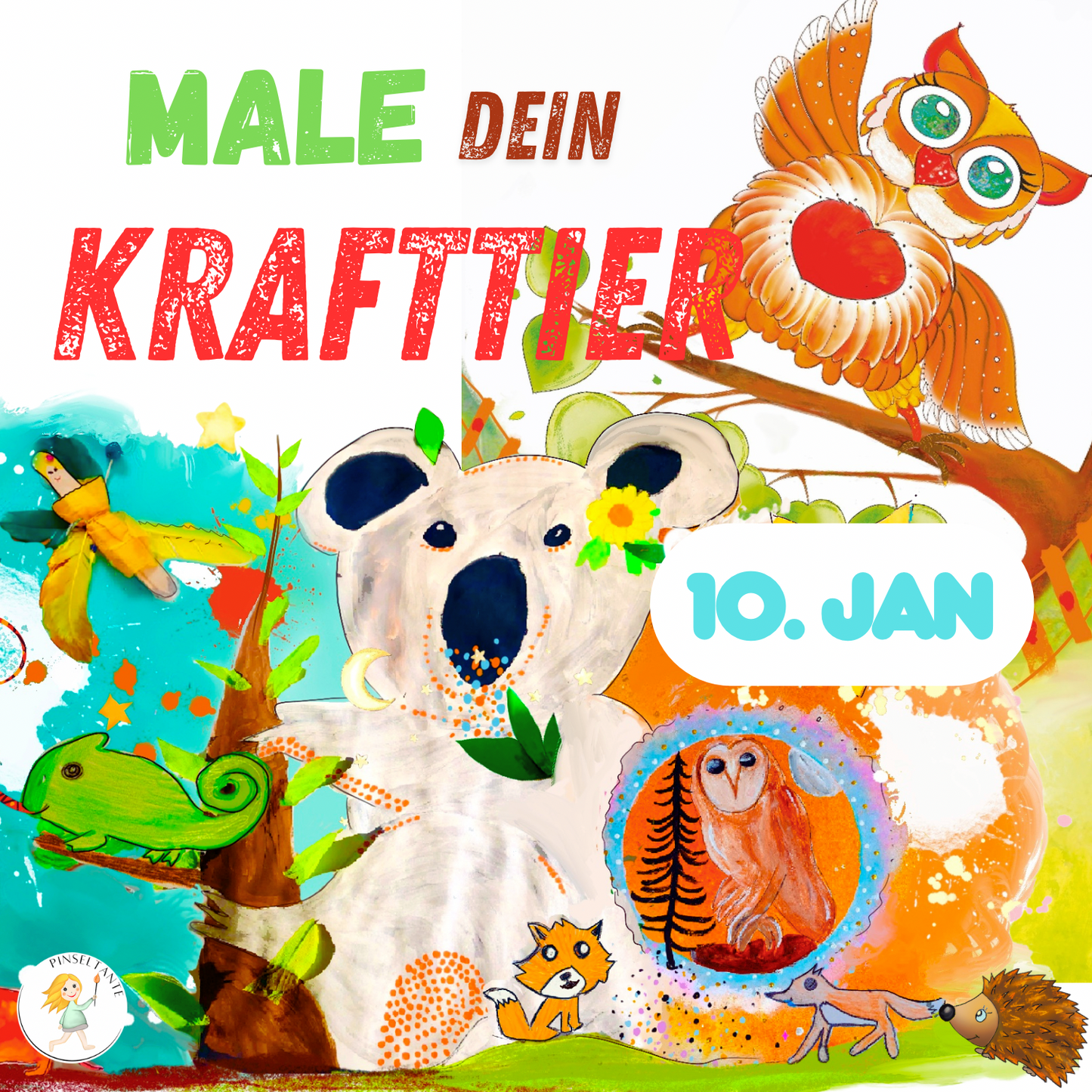 Malkurs für Kinder ab 7 Oberasbach bei Nürnberg