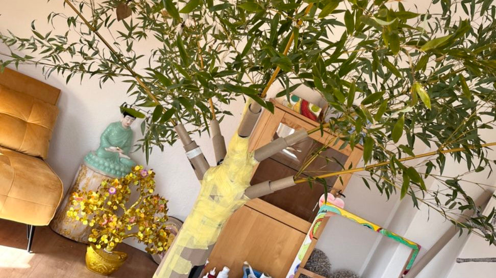 Mobiles Riesenbaum-Projekt: Dreidimensionale Kunsttherapie für Schulen & Teams vor Ort