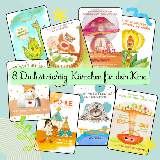 MUTkarten für Kinder
