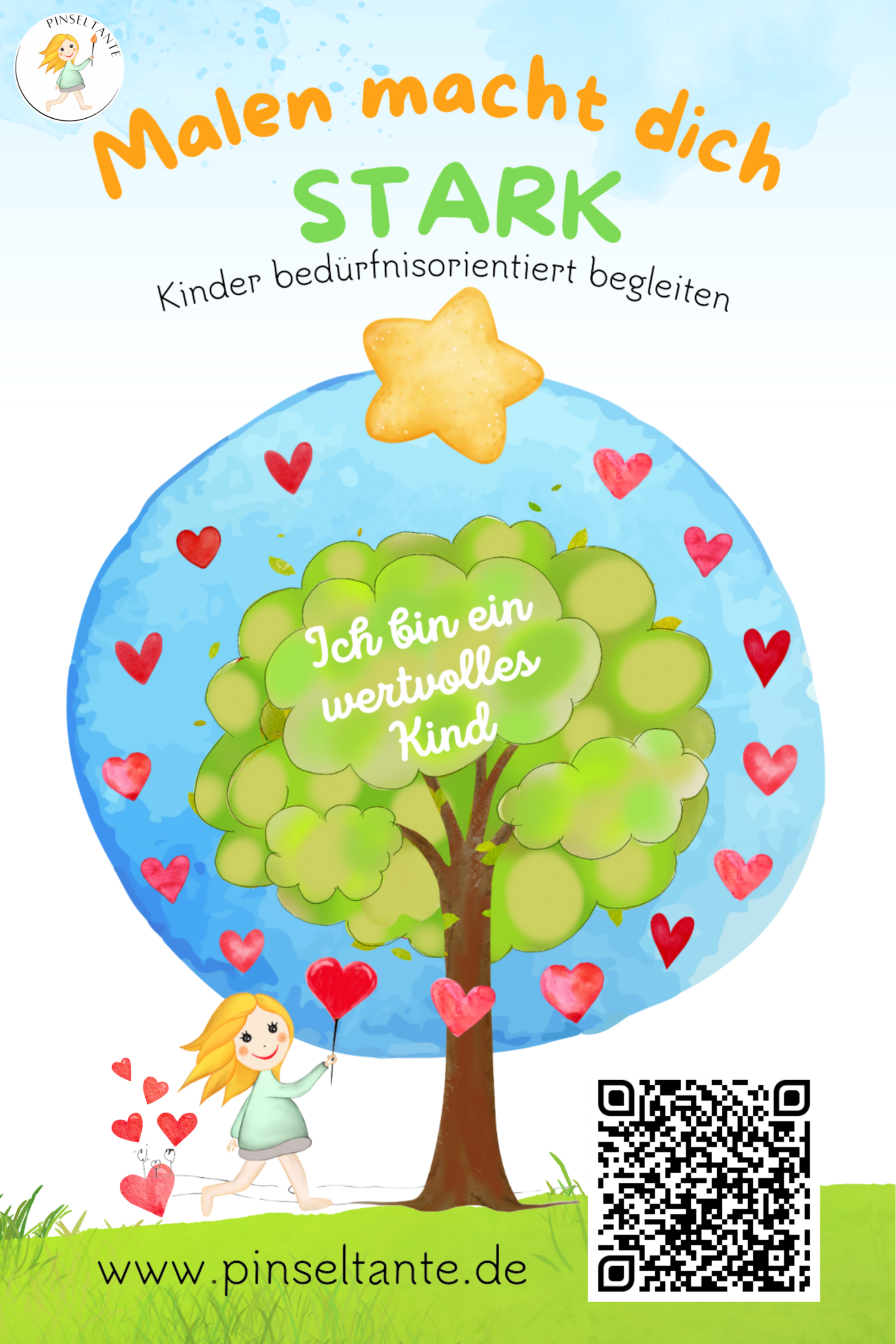 Flyer Malen macht stark