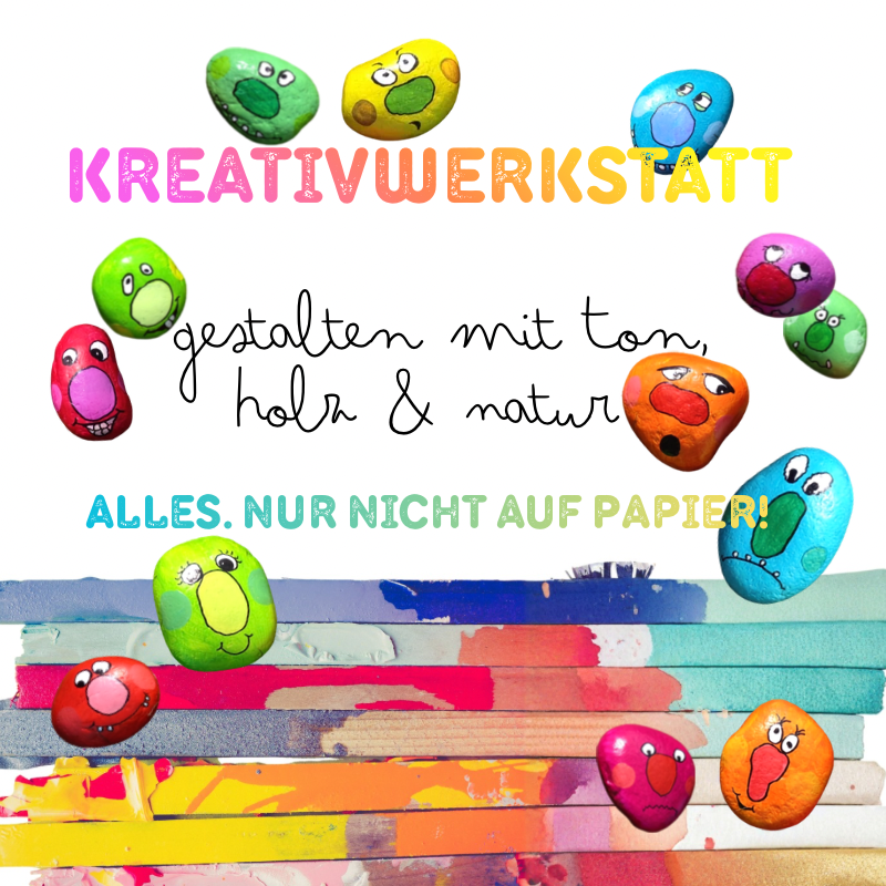 Kreativwerkstatt Kinder | Oberasbach bei Nürnberg | 8–12 Jahre PINSELTANTE